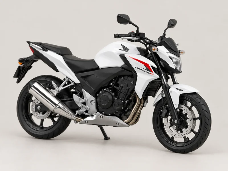 Motosikletler kategorisi için stüdyo maket görselleştirmesi